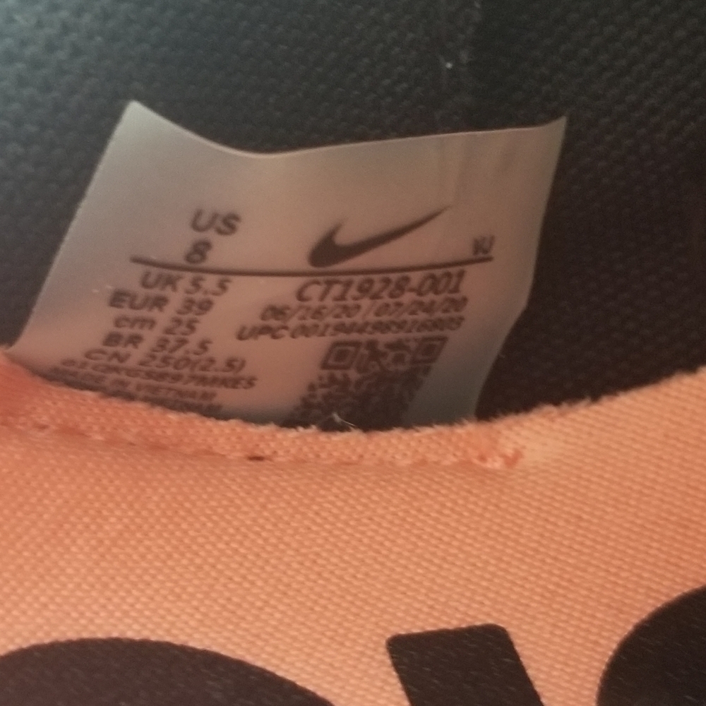 Nike Air Max Up Black Atomic Pink CT1928-001 Women Sneakers Shoes Size 8 - Picture 9 of 9